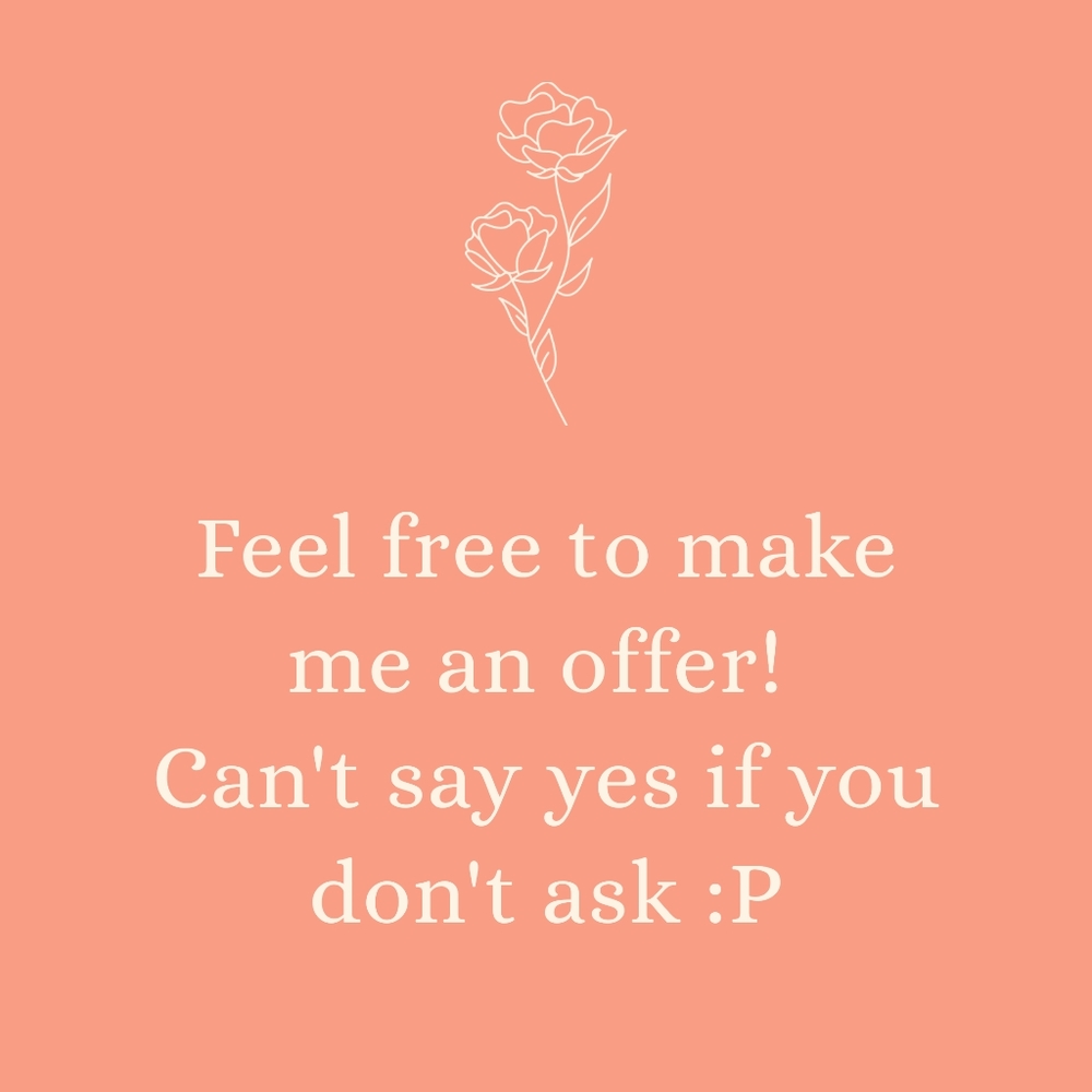 OFFERS WELCOME 👈